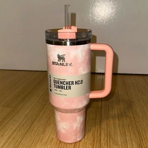 NWT peach tie dye Stanley 40 oz